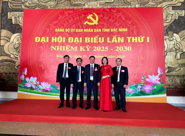 Công ty TNHH MTV KTCTTL Nam Đuống chào mừng Đại hội Đảng bộ UBND tỉnh Bắc Ninh nhiệm kỳ 2025-2030
