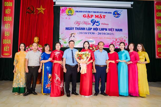 Tổ chức gặp mặt kỷ niệm 95 năm Ngày thành lập Hội Liên hiệp Phụ nữ Việt Nam (20/10/1930 – 20/10/2025)